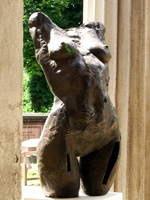 stretching female a